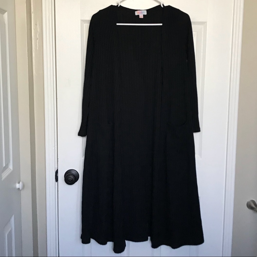 🌹🌹 BLACK Lularoe Ribbed Sarah 🌹🌹